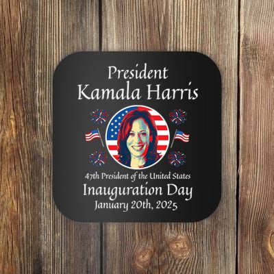 President Kamala Harris Inauguration 2025 Memorabilia Coaster