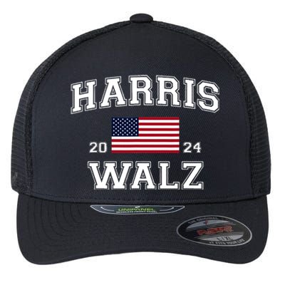 President Kamala Harris Tim Walz 2024 Election Vote Flexfit Unipanel Trucker Cap