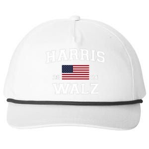 President Kamala Harris Tim Walz 2024 Election Vote Snapback Five-Panel Rope Hat