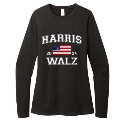 President Kamala Harris Tim Walz 2024 Election Vote Womens CVC Long Sleeve Shirt