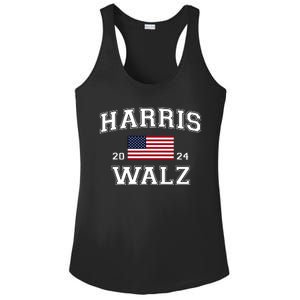 President Kamala Harris Tim Walz 2024 Election Vote Ladies PosiCharge Competitor Racerback Tank