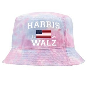 President Kamala Harris Tim Walz 2024 Election Vote Tie-Dyed Bucket Hat