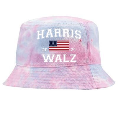 President Kamala Harris Tim Walz 2024 Election Vote Tie-Dyed Bucket Hat