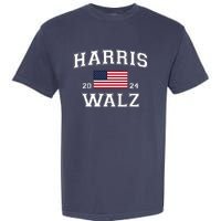 President Kamala Harris Tim Walz 2024 Election Vote Garment-Dyed Heavyweight T-Shirt