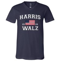 President Kamala Harris Tim Walz 2024 Election Vote V-Neck T-Shirt