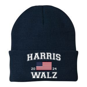 President Kamala Harris Tim Walz 2024 Election Vote Knit Cap Winter Beanie