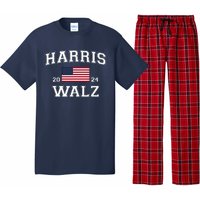 President Kamala Harris Tim Walz 2024 Election Vote Pajama Set