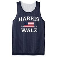 President Kamala Harris Tim Walz 2024 Election Vote Mesh Reversible Basketball Jersey Tank