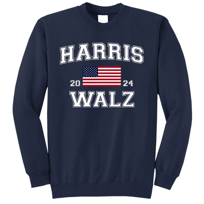 President Kamala Harris Tim Walz 2024 Election Vote Tall Sweatshirt