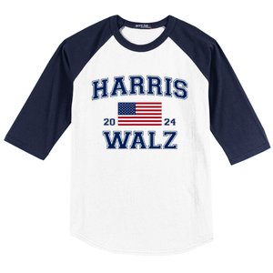 President Kamala Harris Tim Walz 2024 Election Vote Baseball Sleeve Shirt