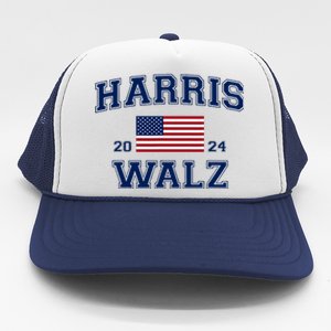 President Kamala Harris Tim Walz 2024 Election Vote Trucker Hat