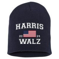 President Kamala Harris Tim Walz 2024 Election Vote Short Acrylic Beanie