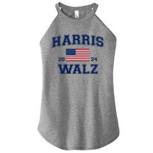 President Kamala Harris Tim Walz 2024 Election Vote Women's Perfect Tri Rocker Tank