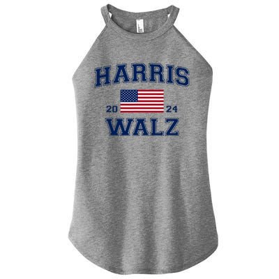 President Kamala Harris Tim Walz 2024 Election Vote Women’s Perfect Tri Rocker Tank