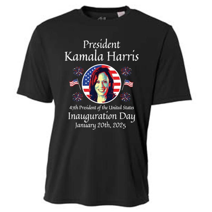 President Kamala Harris Inauguration 2025 Memorabilia Cooling Performance Crew T-Shirt