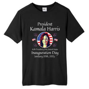 President Kamala Harris Inauguration 2025 Memorabilia Tall Fusion ChromaSoft Performance T-Shirt