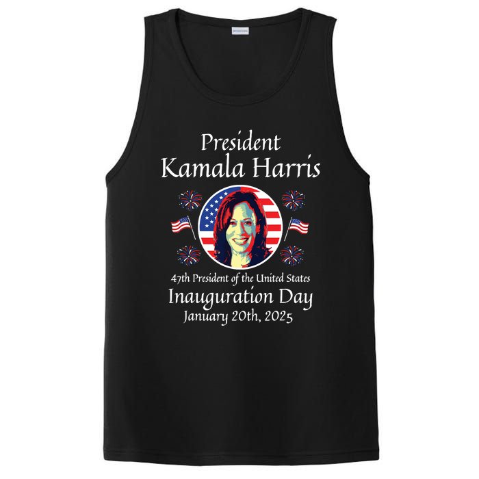 President Kamala Harris Inauguration 2025 Memorabilia PosiCharge Competitor Tank