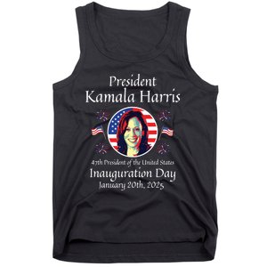 President Kamala Harris Inauguration 2025 Memorabilia Tank Top