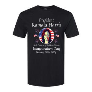 President Kamala Harris Inauguration 2025 Memorabilia Softstyle CVC T-Shirt