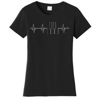 Piano Keys Hearbeat Women's T-Shirt