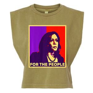 Poster Kamala Harris For The People Kamala Harris 2024 Garment-Dyed Women's Muscle Tee