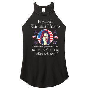 President Kamala Harris Inauguration 2025 Memorabilia Women's Perfect Tri Rocker Tank