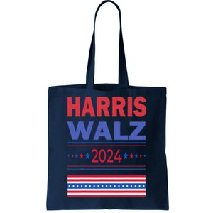 President Kamala Harris 2024 Voteelect Vp Tim Walz Nominee Tote Bag