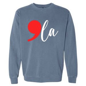 Punctuation Kamala Harris For President 2024 Graphic Garment-Dyed Sweatshirt