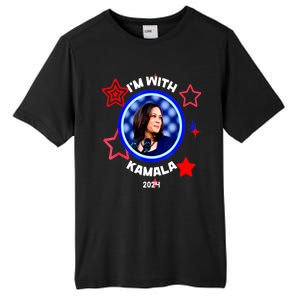 President Kamala Harris Im With Her Kamala Vote For 2024 Gift Tall Fusion ChromaSoft Performance T-Shirt