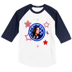 President Kamala Harris Im With Her Kamala Vote For 2024 Gift Baseball Sleeve Shirt