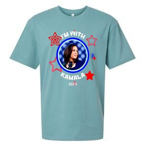 President Kamala Harris Im With Her Kamala Vote For 2024 Gift Sueded Cloud Jersey T-Shirt