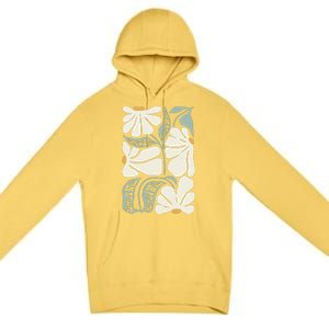 Pro Kamala Harris Waltz Flower Election Premium Pullover Hoodie