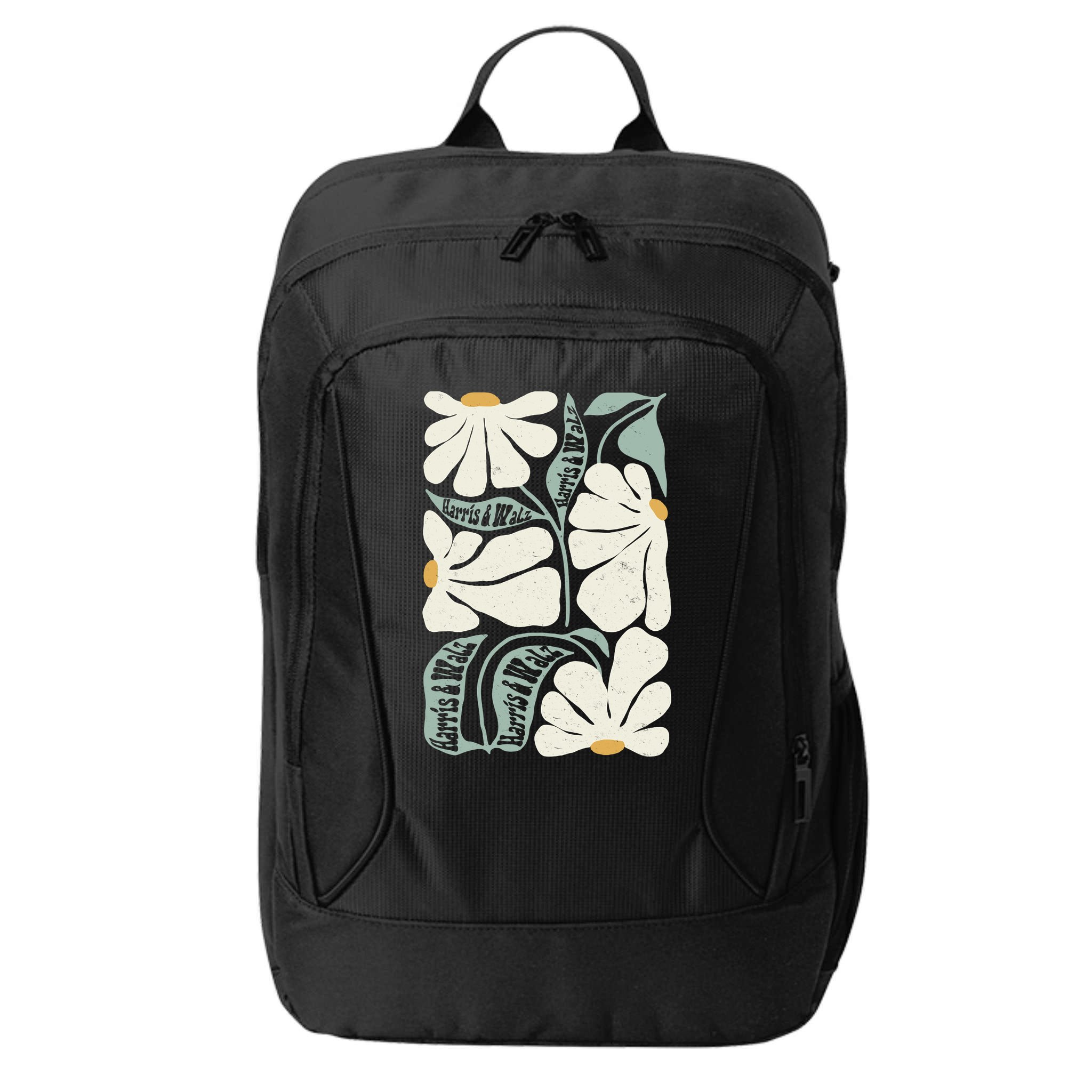 Pro Kamala Harris Waltz Flower Election City Backpack