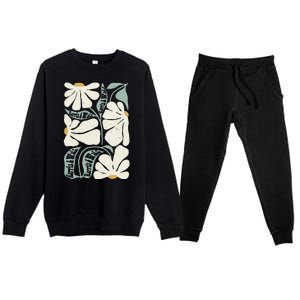 Pro Kamala Harris Waltz Flower Election Premium Crewneck Sweatsuit Set