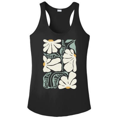 Pro Kamala Harris Waltz Flower Election Ladies PosiCharge Competitor Racerback Tank