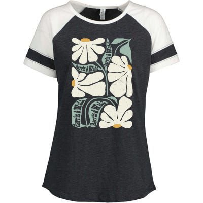 Pro Kamala Harris Waltz Flower Election Enza Ladies Jersey Colorblock Tee