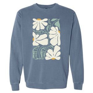 Pro Kamala Harris Waltz Flower Election Garment-Dyed Sweatshirt