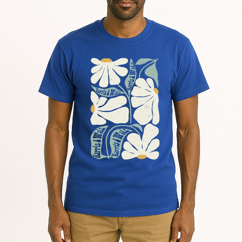 Pro Kamala Harris Waltz Flower Election Tall T-Shirt