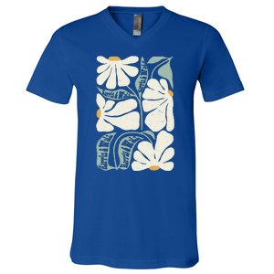 Pro Kamala Harris Waltz Flower Election V-Neck T-Shirt