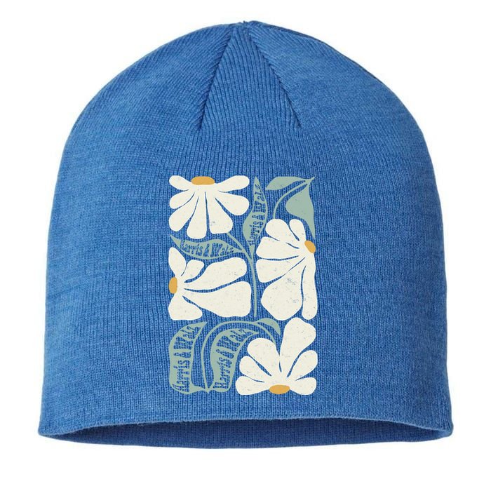 Pro Kamala Harris Waltz Flower Election Sustainable Beanie