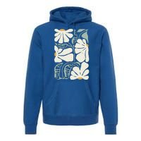 Pro Kamala Harris Waltz Flower Election Premium Hoodie