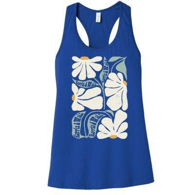 Pro Kamala Harris Waltz Flower Election Women's Racerback Tank