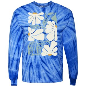 Pro Kamala Harris Waltz Flower Election Tie-Dye Long Sleeve Shirt