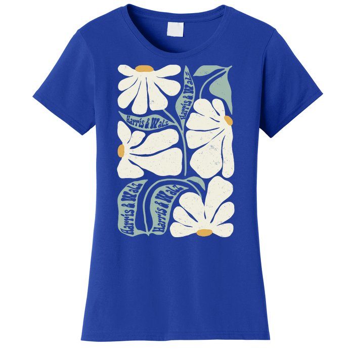 Pro Kamala Harris Waltz Flower Election Women's T-Shirt