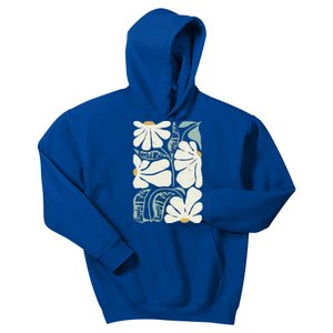 Pro Kamala Harris Waltz Flower Election Kids Hoodie