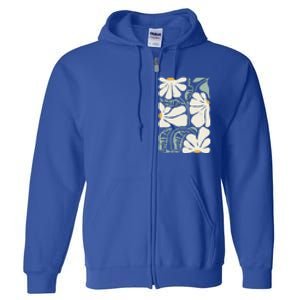 Pro Kamala Harris Waltz Flower Election Full Zip Hoodie