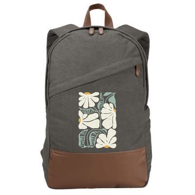 Pro Kamala Harris Waltz Flower Election Cotton Canvas Backpack