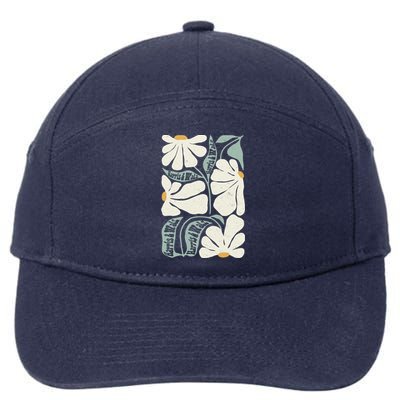 Pro Kamala Harris Waltz Flower Election 7-Panel Snapback Hat