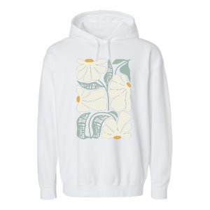 Pro Kamala Harris Waltz Flower Election Garment-Dyed Fleece Hoodie