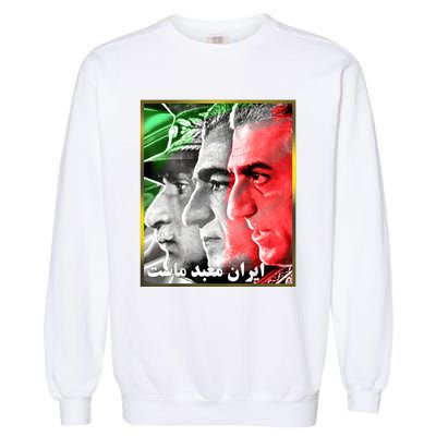 Pahlavi Kings Iran Is Our Temple Garment-Dyed Sweatshirt